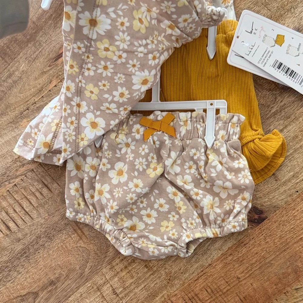 Nicole Miller 4 Piece Floral Set